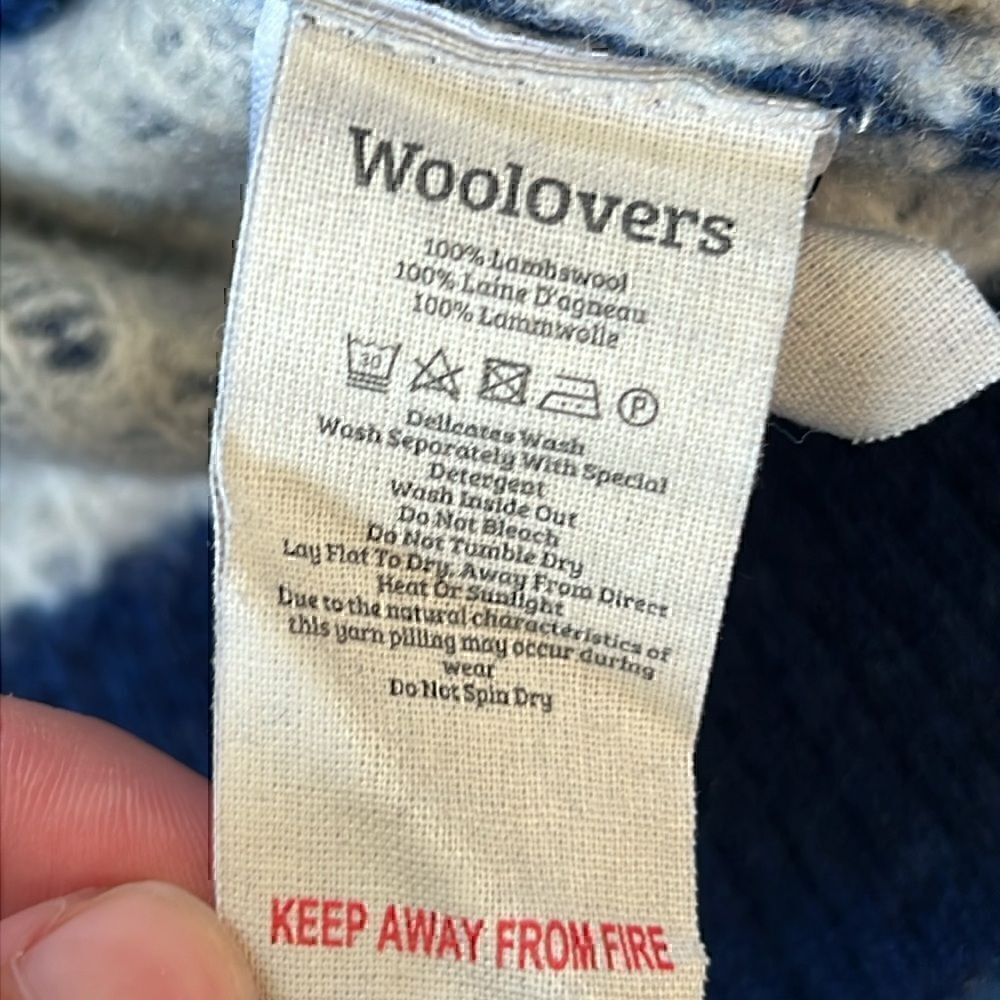 WoolOvers Cardigan Sheep Print - S “SEE MEASUREMENTS” - Picture 8 of 14